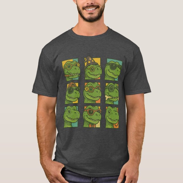 Trendosaurus Rex T Shirt (Framsida)