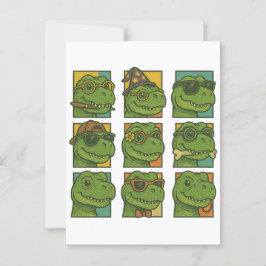 Trendosaurus Rex Vykort