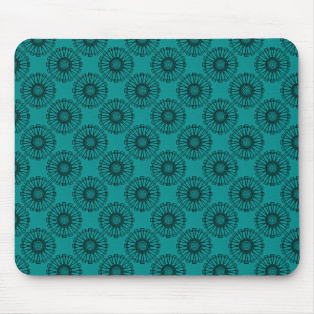 Trendsetter Mousepad, Teal Musmatta (Framsidan)
