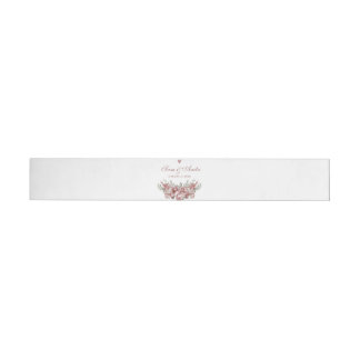 TrendUp Bröllopsadressetiketter Elegant Personali Etikettband