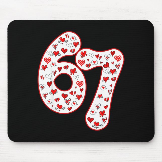 Trendy 6 7 Meme Six Seven Valentines Day 6 7  Musmatta (Framsidan)