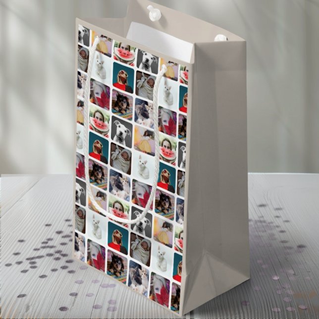 Trendy 9 Photo Pattern Collage Keepsake (Skapare uppladdad)