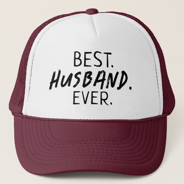 TRENDY BÄSTA MAKA NÅGONSIN SVART TYPOGRAFI   KEPS (Framsida)