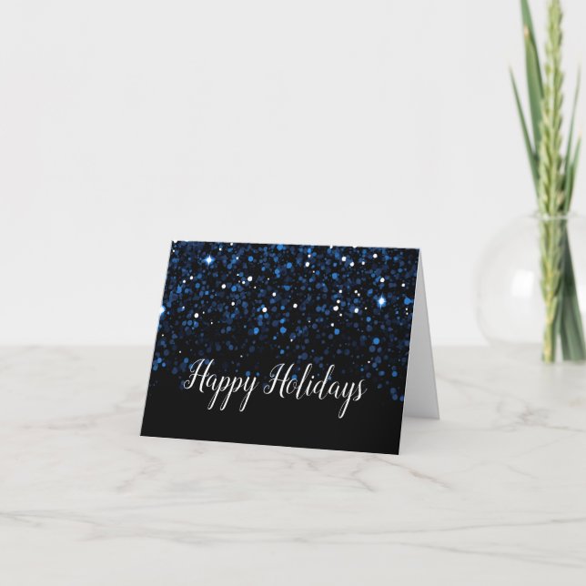 Trendy Business Seasonal Happy Holiday Cards Helgkort (Framsida)
