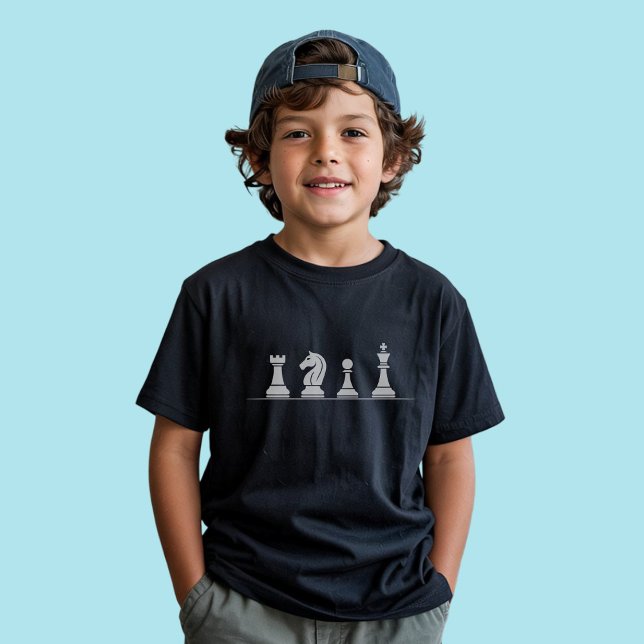 Trendy Chess Player Chess Set Pieces Lover T Shirt (Skapare uppladdad)