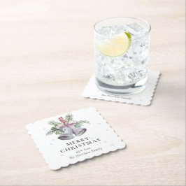 Trendy Christmas Bell Party Elegant Holidays Underlägg Papper