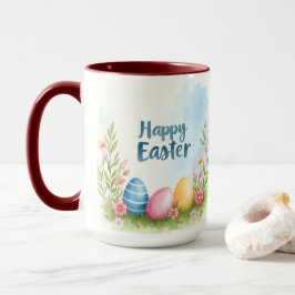 Trendy Easter Eggs Beautiful Collection Mugg