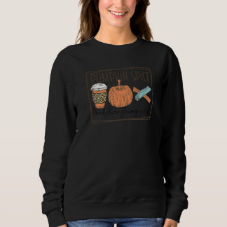 Trendy Fall Top Pumpkin Spice And Everything Nice  T Shirt