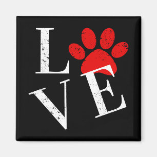 TRENDY LOVE HUND KLO MAGNET