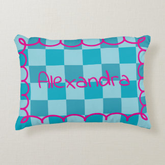 Trendy Name Template Sticker Prydnadskudde