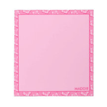 Trendy Preppy Pink Tropical Floral