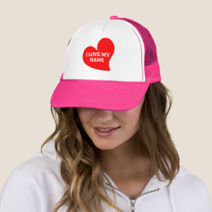 TRENDY RÖTT HJÄRTA JAG ÄLSKAR MIN ROMANTISKA VALEN KEPS