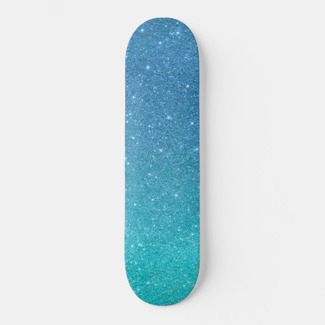 trendy skateboard with glitter glitter (Framsida)