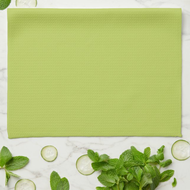 Trendy Soft Chartreuse Kitchen Towel Kökshandduk (Vikta)