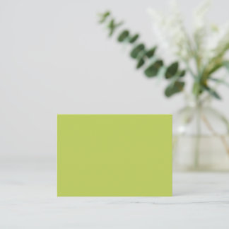Trendy Soft Chartreuse Note Card Anteckningskort