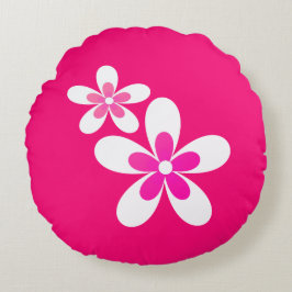 Trent Färg rosa ,ro, Rund Kudde