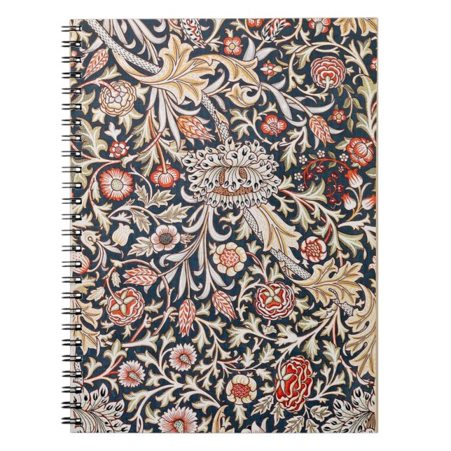 Trent mönster av William Morris, Anteckningsbok (Framsidan)