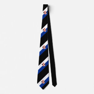 Trentino-Alto Adige stripe-flagga Slips