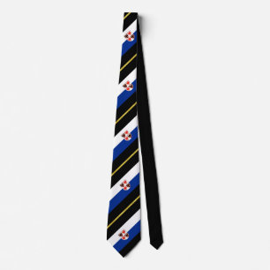 Trentino-Alto Adige stripe-flagga Slips