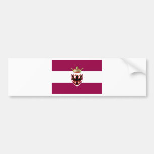 Trentino (italien) flagga bildekal
