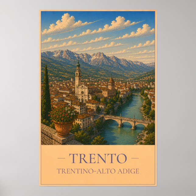 Trento Poster (Framsidan)