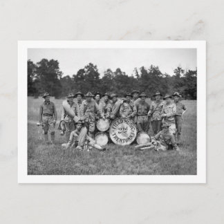 Trenton N.J. Militärt band: tidigt 1900-talet Vykort