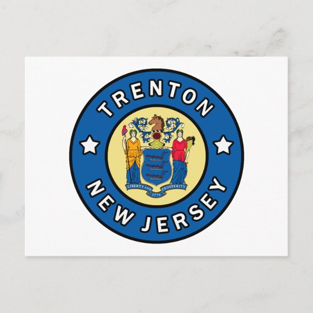 Trenton New jersey Vykort (Framsida)