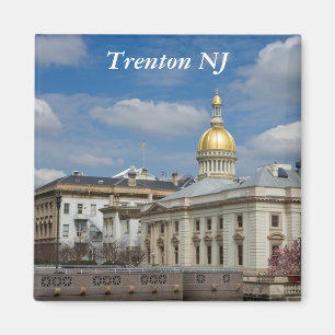 Trenton State Huvudstad Magnet