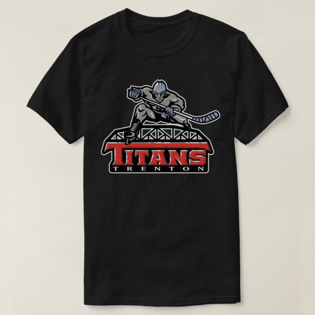 Trenton Titans Sticker T Shirt (Design framsida)