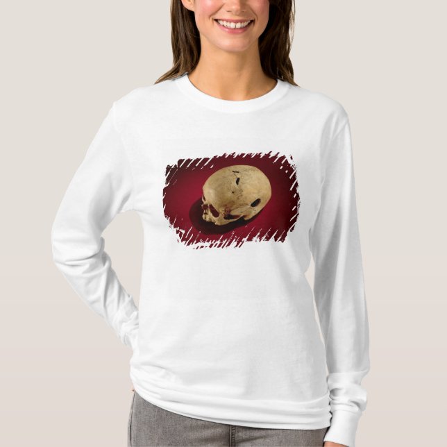 Trepanerad skalle tee (Framsida)