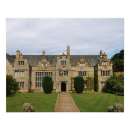 Trerice House Cornwall England Poldark Location Fototryck
