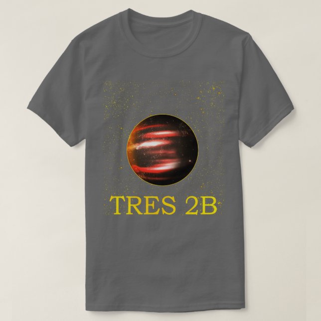 TrES2b Exoplanet Extrasolar Planet T Shirt (Design framsida)