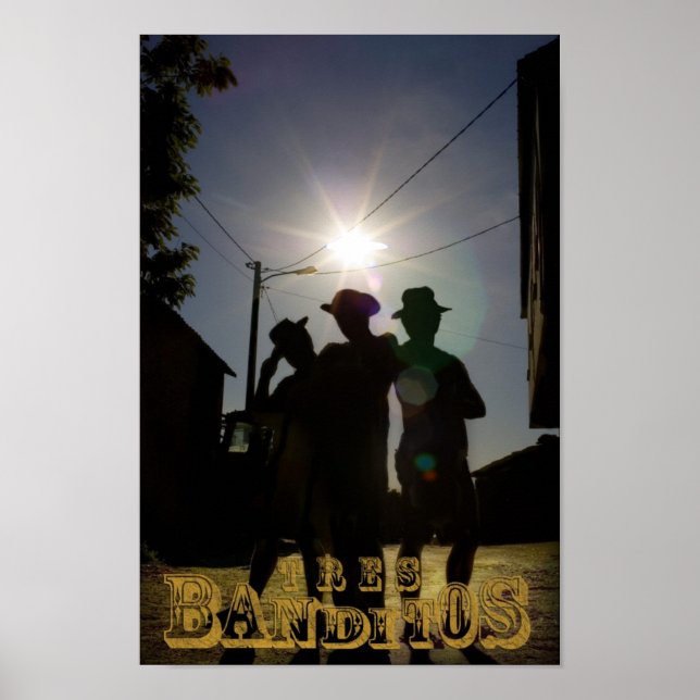 Tres Banditos Poster (Framsidan)