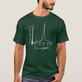 Tres folkmassa tee shirt