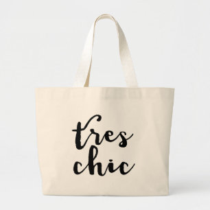 Tres formulerar chic fransk jumbo tygkasse