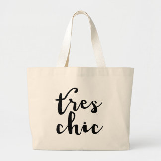 Tres formulerar chic fransk jumbo tygkasse