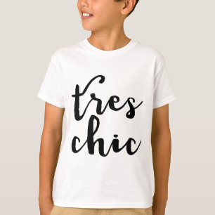 Tres formulerar chic fransk t-shirt
