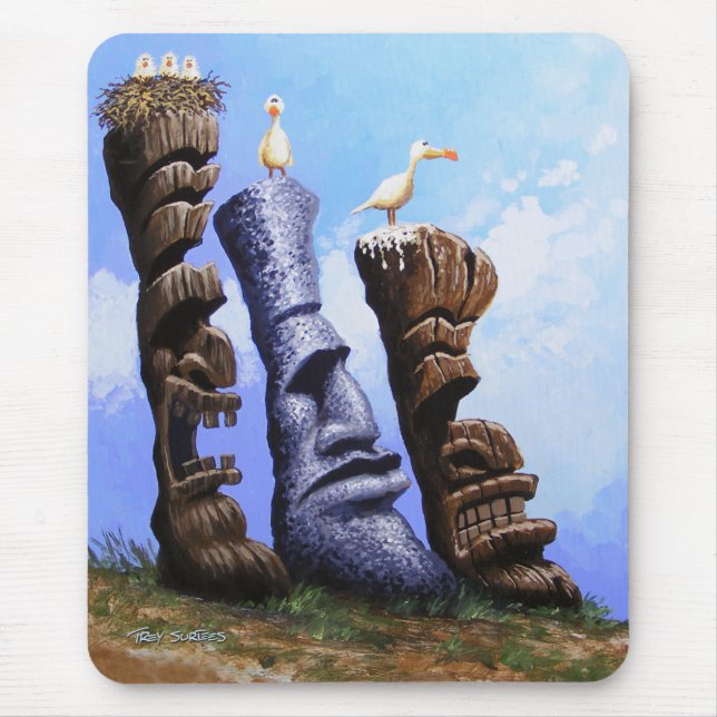 "Tres Hombres Tikis ", Musmatta (Framsidan)