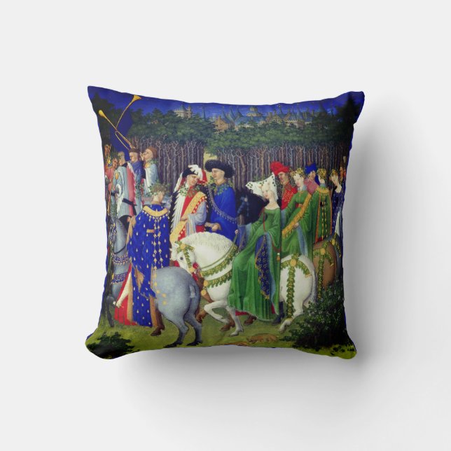 Tres riker Heures (maj) Kudde (Framsida)