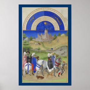 Très Riks Heures - augusti Poster