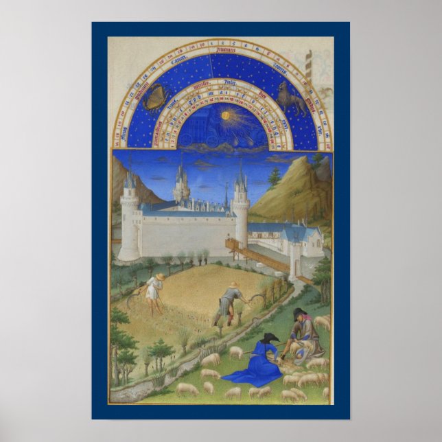 Très Riks Heures - juli Poster (Framsidan)