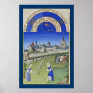 Très Riks Heures - juni Poster