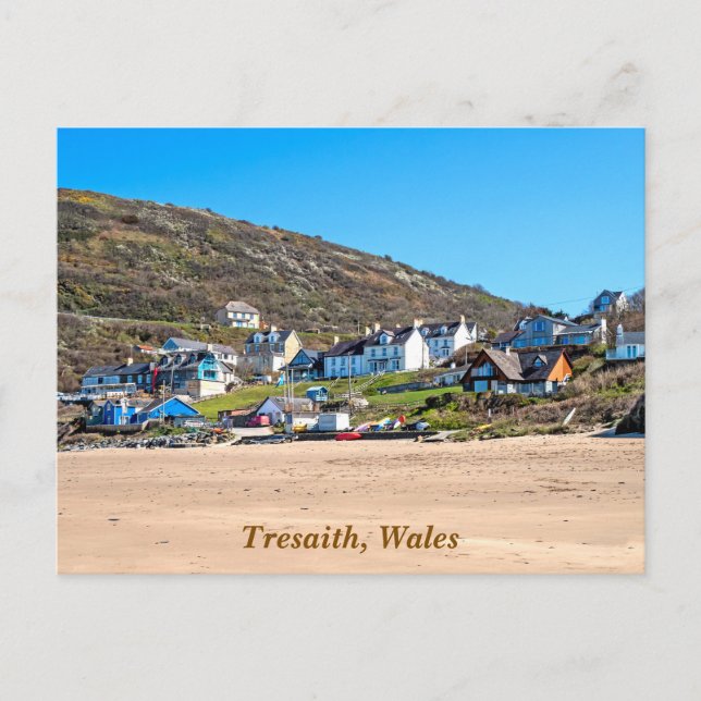Tresaith, Wales, vykort (Framsida)