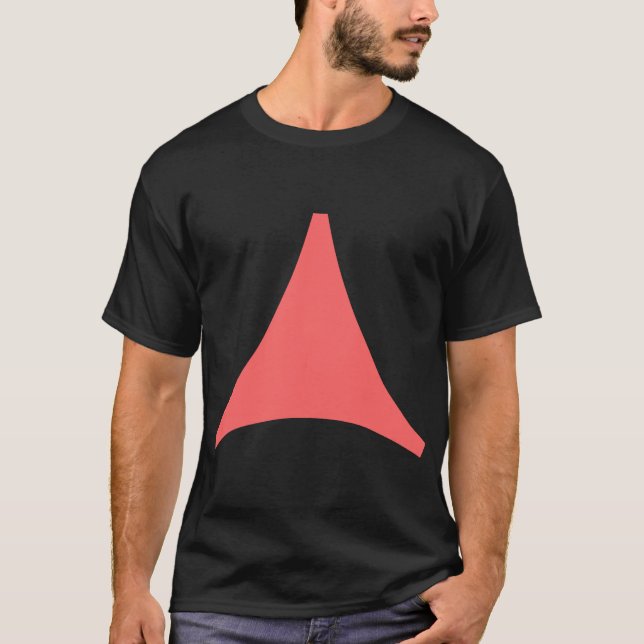 Tresidig pil t-shirt (Framsida)