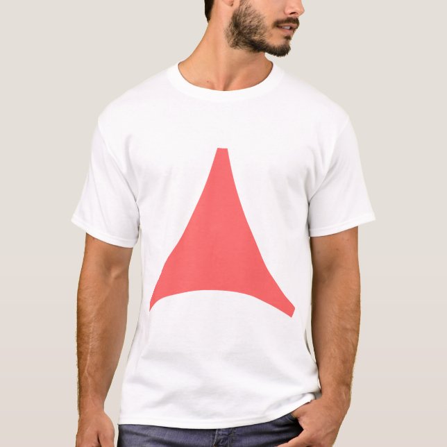 Tresidig pil tee shirt (Framsida)