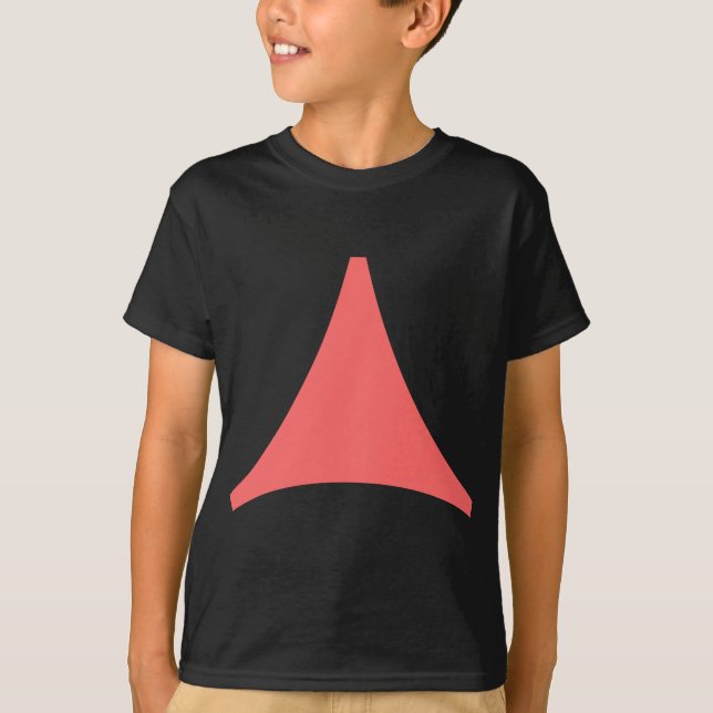 Tresidig pil tee shirt (Framsida)
