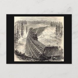 Trestle Bridge på Stillahavsjärnvägen Vykort