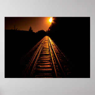 "Trestle Dawn" Poster (28"x20")