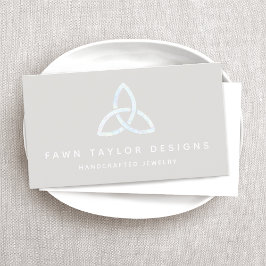 Tretinity Knot Celtic Symbol Visitkort