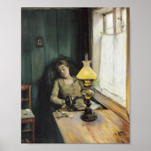 Trett av kristna Krohg (1885) Poster